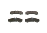 BOSCH Piduriklotsi komplekt,  ketaspidur 0 986 424 832