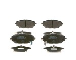BOSCH Piduriklotsi komplekt,  ketaspidur 0 986 424 865