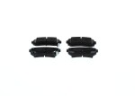 BOSCH Piduriklotsi komplekt,  ketaspidur 0 986 424 956