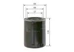 BOSCH Õlifilter 0 986 452 000