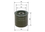 BOSCH Õlifilter 0 986 452 024