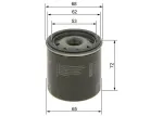 BOSCH Õlifilter 0 986 452 028