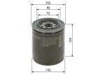 BOSCH  Õlifilter 0 986 452 062