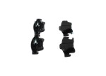 BOSCH Piduriklotsi komplekt,  ketaspidur 0 986 460 081
