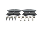 BOSCH Piduriklotsi komplekt,  ketaspidur 0 986 460 115