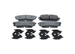 BOSCH Piduriklotsi komplekt,  ketaspidur 0 986 460 121