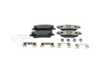 BOSCH Piduriklotsi komplekt,  ketaspidur 0 986 460 141