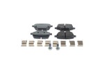 BOSCH Piduriklotsi komplekt,  ketaspidur 0 986 460 143