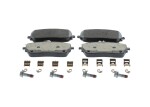 BOSCH Комплект тормозных колодок,  дисковый тормоз 0 986 460 146