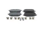 BOSCH Piduriklotsi komplekt,  ketaspidur 0 986 460 165