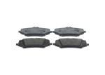BOSCH Piduriklotsi komplekt,  ketaspidur 0 986 460 167