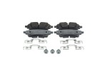 BOSCH Piduriklotsi komplekt, ketaspidur 0 986 460 174