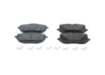 BOSCH Piduriklotsi komplekt,  ketaspidur 0 986 460 181