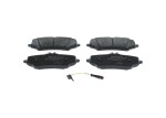 BOSCH Piduriklotsi komplekt,  ketaspidur 0 986 460 255