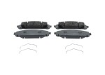 BOSCH Piduriklotsi komplekt,  ketaspidur 0 986 460 310