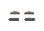 BOSCH Piduriklotsi komplekt, ketaspidur 0 986 460 736