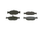 BOSCH Piduriklotsi komplekt,  ketaspidur 0 986 460 938