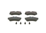 BOSCH Piduriklotsi komplekt,  ketaspidur 0 986 460 941