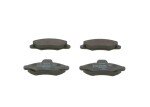 BOSCH Piduriklotsi komplekt,  ketaspidur 0 986 460 949