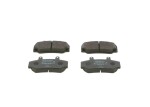 BOSCH Piduriklotsi komplekt,  ketaspidur 0 986 460 961