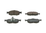 BOSCH Piduriklotsi komplekt,  ketaspidur 0 986 460 969
