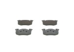 BOSCH Piduriklotsi komplekt,  ketaspidur 0 986 460 970