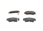 BOSCH Piduriklotsi komplekt,  ketaspidur 0 986 460 978