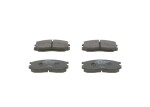 BOSCH Piduriklotsi komplekt,  ketaspidur 0 986 460 980