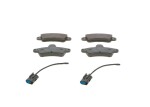 BOSCH Piduriklotsi komplekt,  ketaspidur 0 986 460 991