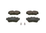 BOSCH Piduriklotsi komplekt,  ketaspidur 0 986 461 753
