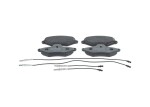 BOSCH Piduriklotsi komplekt,  ketaspidur 0 986 461 757