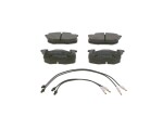 BOSCH Piduriklotsi komplekt,  ketaspidur 0 986 461 763