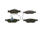 BOSCH Piduriklotsi komplekt,  ketaspidur 0 986 461 764