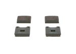 BOSCH Piduriklotsi komplekt,  ketaspidur 0 986 462 282