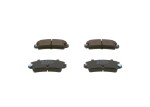 BOSCH Piduriklotsi komplekt,  ketaspidur 0 986 463 490