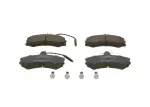 BOSCH Piduriklotsi komplekt,  ketaspidur 0 986 467 411