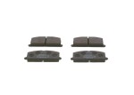 BOSCH Piduriklotsi komplekt,  ketaspidur 0 986 468 701