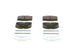 BOSCH Piduriklotsi komplekt,  ketaspidur 0 986 469 390