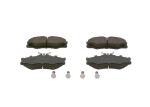 BOSCH Piduriklotsi komplekt,  ketaspidur 0 986 469 790