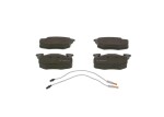 BOSCH Piduriklotsi komplekt,  ketaspidur 0 986 469 860