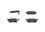 BOSCH Piduriklotsi komplekt,  ketaspidur 0 986 490 440