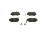 BOSCH Piduriklotsi komplekt,  ketaspidur 0 986 492 090