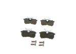 BOSCH Piduriklotsi komplekt,  ketaspidur 0 986 494 011