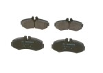 BOSCH Piduriklotsi komplekt,  ketaspidur 0 986 494 013