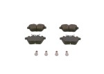 BOSCH Piduriklotsi komplekt,  ketaspidur 0 986 494 020