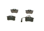 BOSCH Piduriklotsi komplekt,  ketaspidur 0 986 494 025