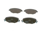 BOSCH Piduriklotsi komplekt,  ketaspidur 0 986 494 026