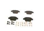 BOSCH Piduriklotsi komplekt,  ketaspidur 0 986 494 030