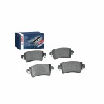 BOSCH Piduriklotsi komplekt,  ketaspidur 0 986 494 043