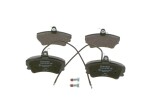 BOSCH Piduriklotsi komplekt,  ketaspidur 0 986 494 056